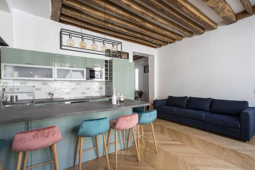 Typical Parisian Flat#3Bedrooms#Opera#Louvre Экстерьер фото