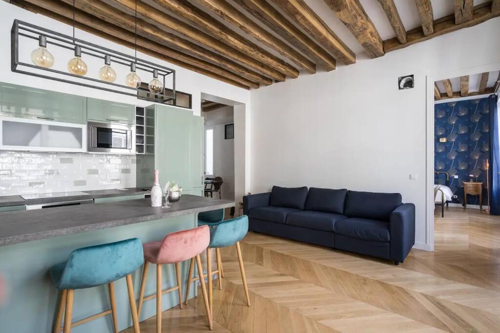 Typical Parisian Flat#3Bedrooms#Opera#Louvre Экстерьер фото